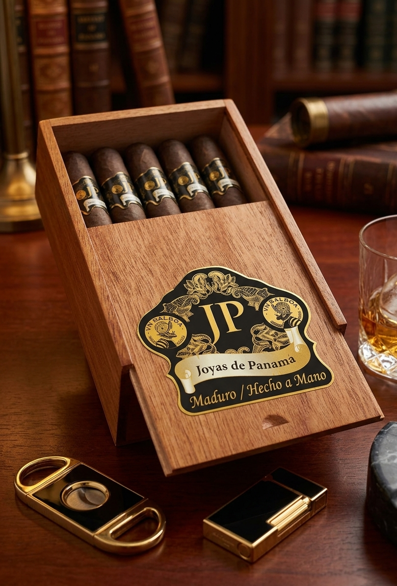 PAQUETE DE 25 CORONAS CAJA DE MADERA JOYAS DE PANAMÀ